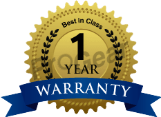 One year unlimited mileage warranty